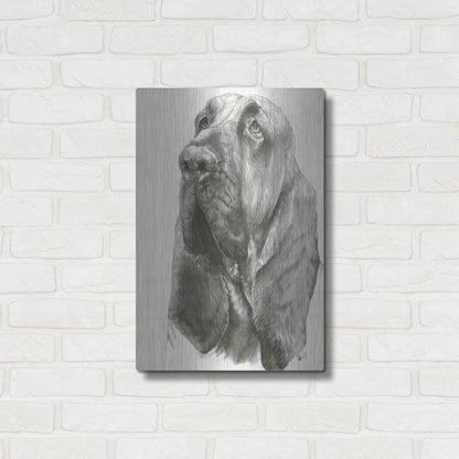 Luxe Metal Art 'Crinkle' by Barbara Keith, Metal Wall Art,16x24