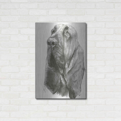 Luxe Metal Art 'Crinkle' by Barbara Keith, Metal Wall Art,24x36