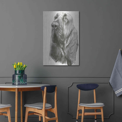 Luxe Metal Art 'Crinkle' by Barbara Keith, Metal Wall Art,24x36