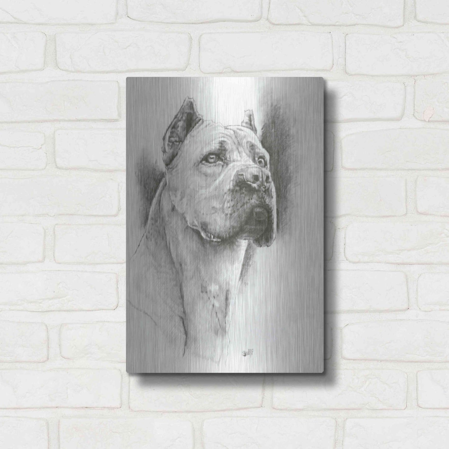 Luxe Metal Art 'Dynamic' by Barbara Keith, Metal Wall Art,12x16