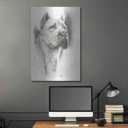 Luxe Metal Art 'Dynamic' by Barbara Keith, Metal Wall Art,24x36