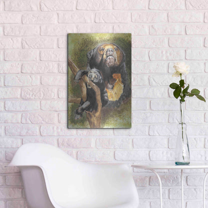 Luxe Metal Art 'Languid' by Barbara Keith, Metal Wall Art,16x24