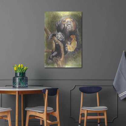 Luxe Metal Art 'Languid' by Barbara Keith, Metal Wall Art,24x36