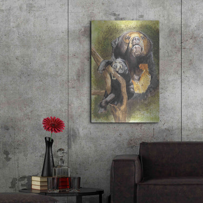 Luxe Metal Art 'Languid' by Barbara Keith, Metal Wall Art,24x36