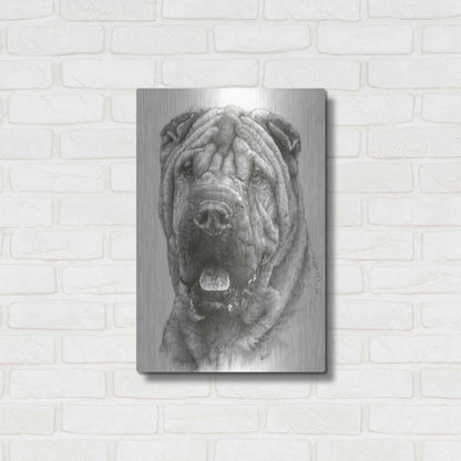 Luxe Metal Art 'Prestige' by Barbara Keith, Metal Wall Art,16x24