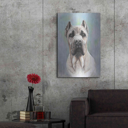 Luxe Metal Art 'Cane Corso 2' by Barbara Keith, Metal Wall Art,24x36