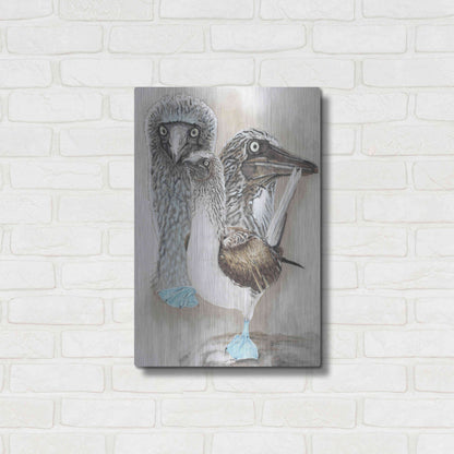 Luxe Metal Art 'Dapper' by Barbara Keith, Metal Wall Art,16x24