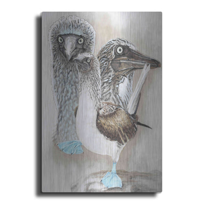 Luxe Metal Art 'Dapper' by Barbara Keith, Metal Wall Art