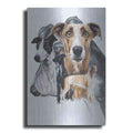 Luxe Metal Art 'Greyhound' by Barbara Keith, Metal Wall Art