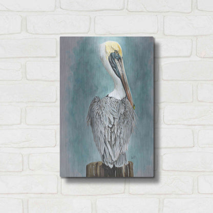 Luxe Metal Art 'High Muckety Muck' by Barbara Keith, Metal Wall Art,12x16