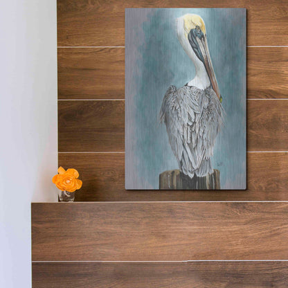 Luxe Metal Art 'High Muckety Muck' by Barbara Keith, Metal Wall Art,12x16