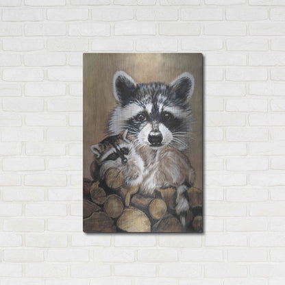 Luxe Metal Art 'Bandit' by Barbara Keith, Metal Wall Art,24x36