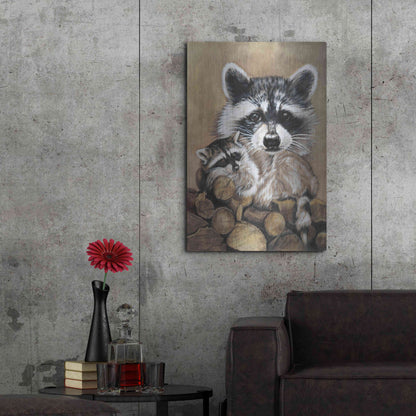 Luxe Metal Art 'Bandit' by Barbara Keith, Metal Wall Art,24x36