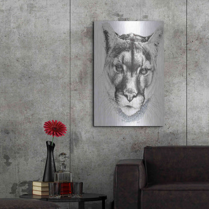 Luxe Metal Art 'Sinewy' by Barbara Keith, Metal Wall Art,24x36