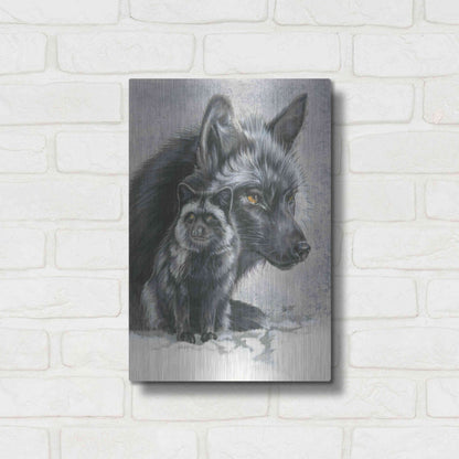 Luxe Metal Art 'Junoesque' by Barbara Keith, Metal Wall Art,12x16