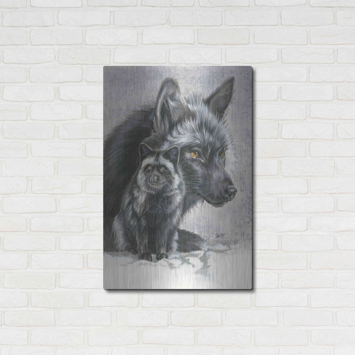 Luxe Metal Art 'Junoesque' by Barbara Keith, Metal Wall Art,24x36