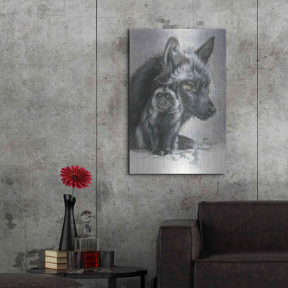 Luxe Metal Art 'Junoesque' by Barbara Keith, Metal Wall Art,24x36