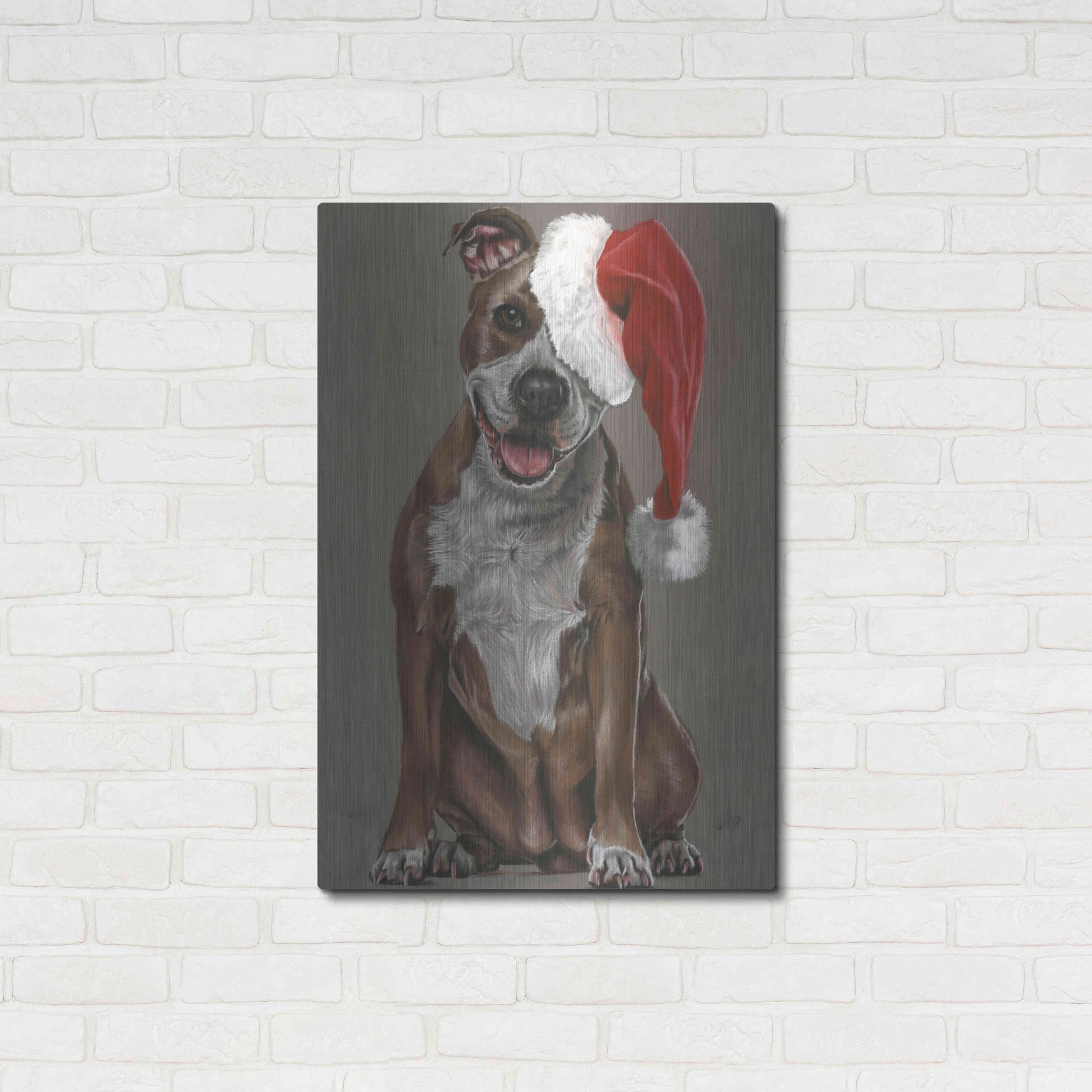 Luxe Metal Art 'Slightly Exuberant' by Barbara Keith, Metal Wall Art,24x36