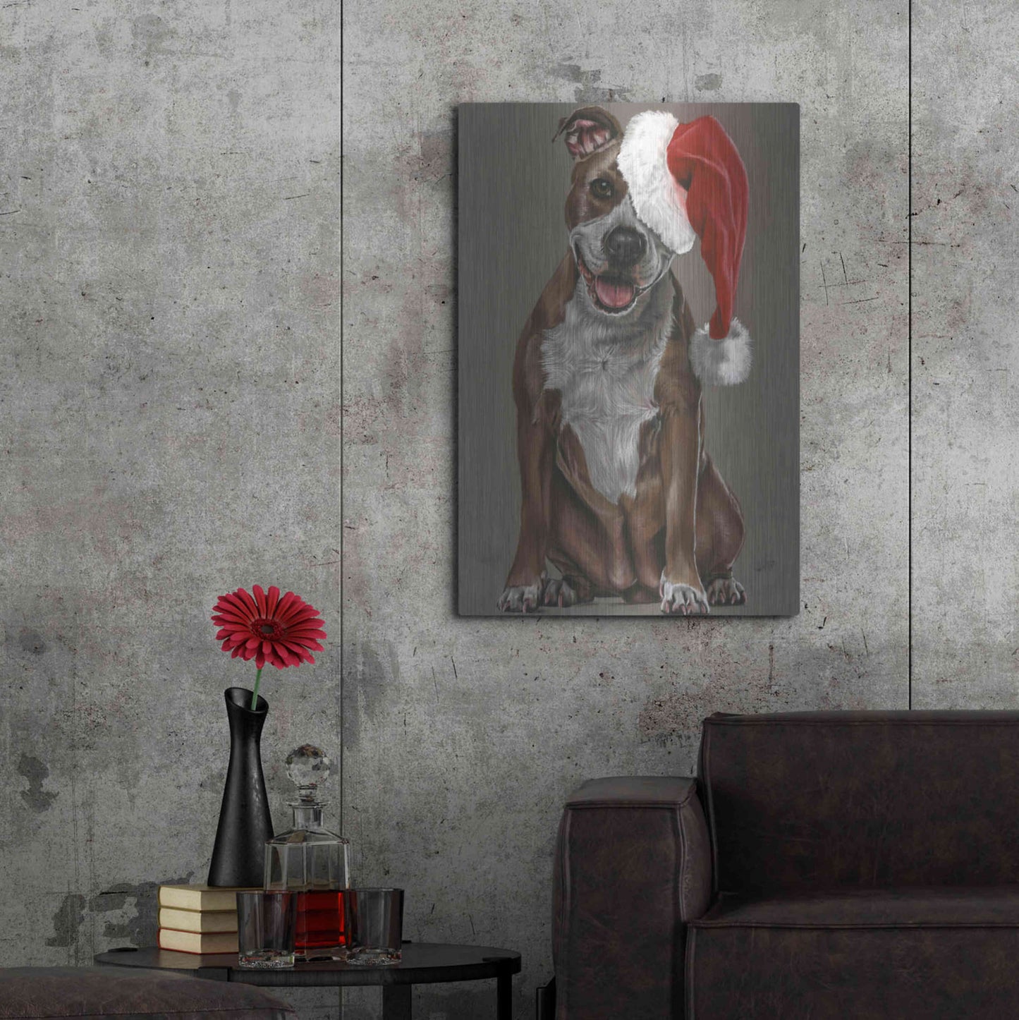 Luxe Metal Art 'Slightly Exuberant' by Barbara Keith, Metal Wall Art,24x36