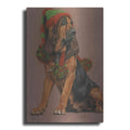 Luxe Metal Art 'Unenthusiastic Gnome' by Barbara Keith, Metal Wall Art