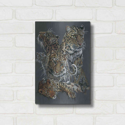 Luxe Metal Art 'Shameless' by Barbara Keith, Metal Wall Art,12x16