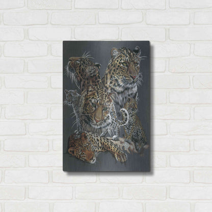 Luxe Metal Art 'Shameless' by Barbara Keith, Metal Wall Art,16x24