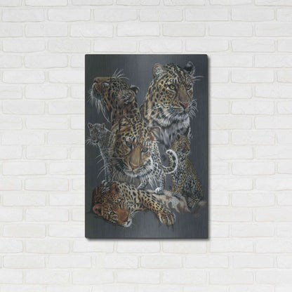 Luxe Metal Art 'Shameless' by Barbara Keith, Metal Wall Art,24x36