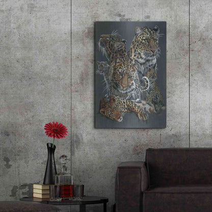 Luxe Metal Art 'Shameless' by Barbara Keith, Metal Wall Art,24x36