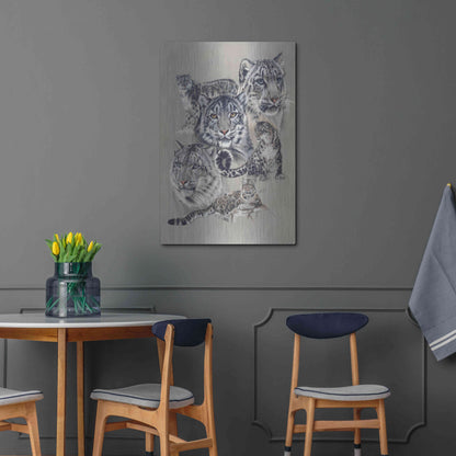 Luxe Metal Art 'Uncommon' by Barbara Keith, Metal Wall Art,24x36