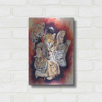 Luxe Metal Art 'Baker's Dozen' by Barbara Keith, Metal Wall Art,12x16