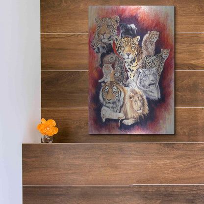 Luxe Metal Art 'Baker's Dozen' by Barbara Keith, Metal Wall Art,12x16