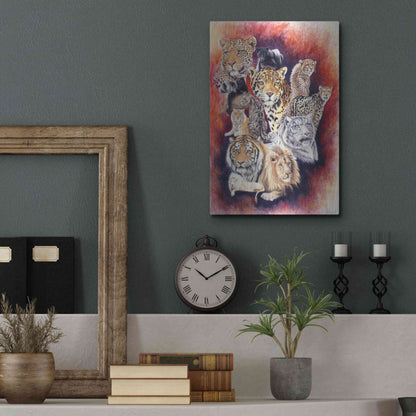 Luxe Metal Art 'Baker's Dozen' by Barbara Keith, Metal Wall Art,12x16