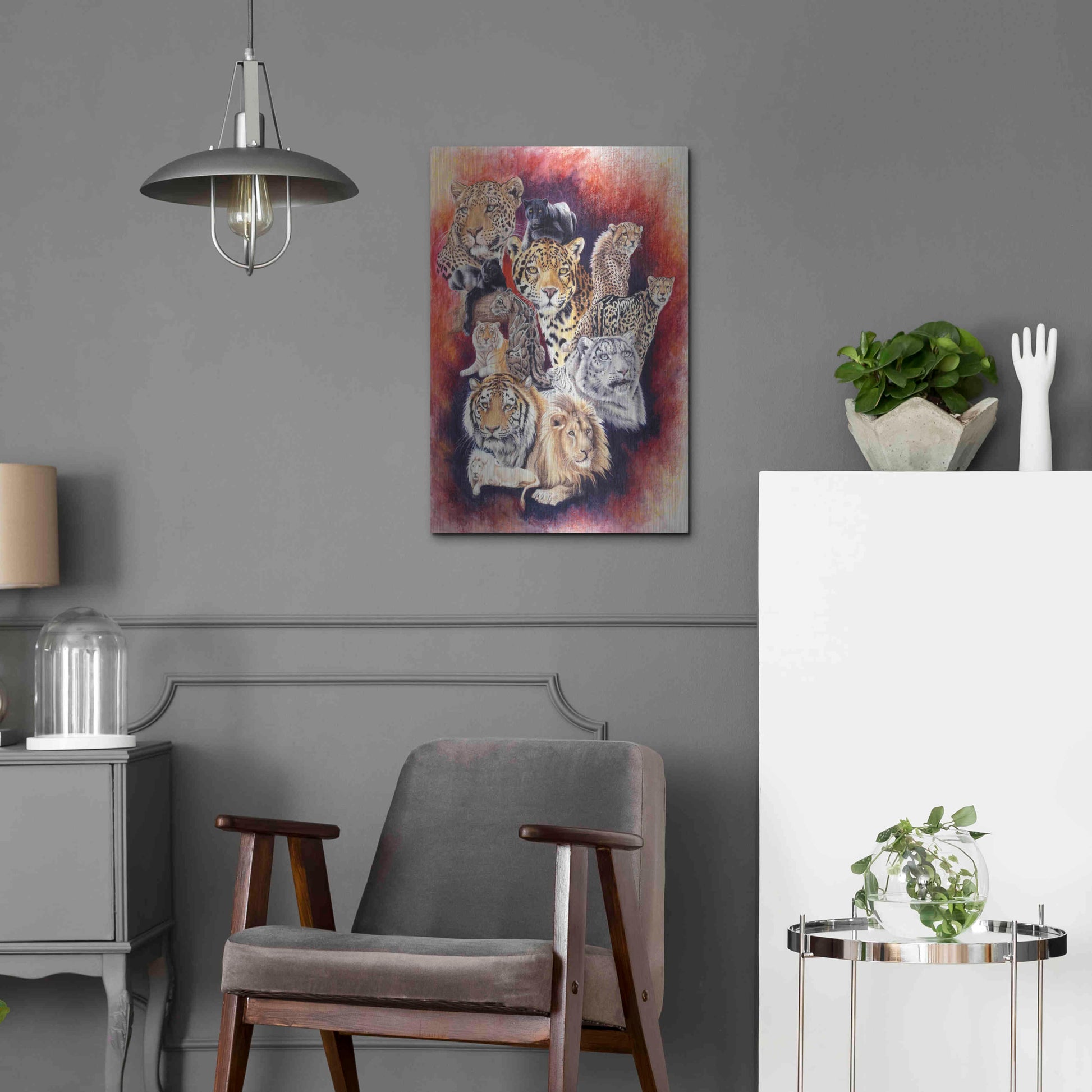 Luxe Metal Art 'Baker's Dozen' by Barbara Keith, Metal Wall Art,16x24