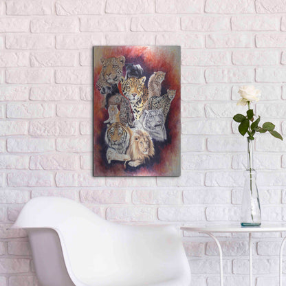 Luxe Metal Art 'Baker's Dozen' by Barbara Keith, Metal Wall Art,16x24