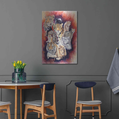 Luxe Metal Art 'Baker's Dozen' by Barbara Keith, Metal Wall Art,24x36