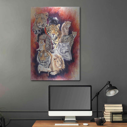 Luxe Metal Art 'Baker's Dozen' by Barbara Keith, Metal Wall Art,24x36