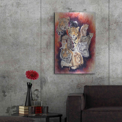 Luxe Metal Art 'Baker's Dozen' by Barbara Keith, Metal Wall Art,24x36