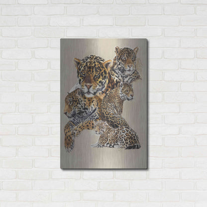 Luxe Metal Art 'Burn' by Barbara Keith, Metal Wall Art,24x36