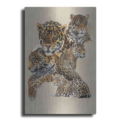 Luxe Metal Art 'Burn' by Barbara Keith, Metal Wall Art