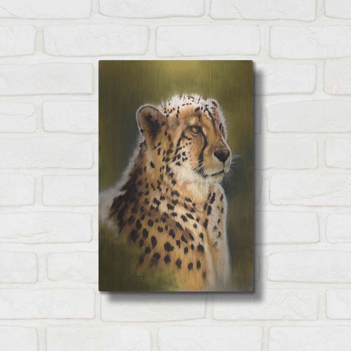 Luxe Metal Art 'Morning's Glow' by Barbara Keith, Metal Wall Art,12x16