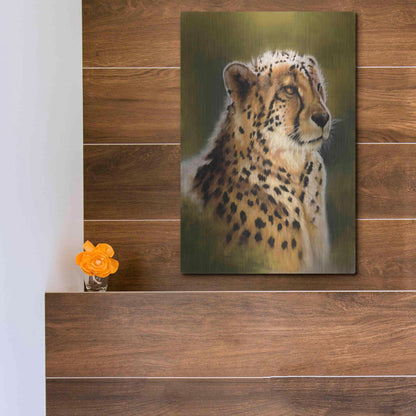 Luxe Metal Art 'Morning's Glow' by Barbara Keith, Metal Wall Art,12x16