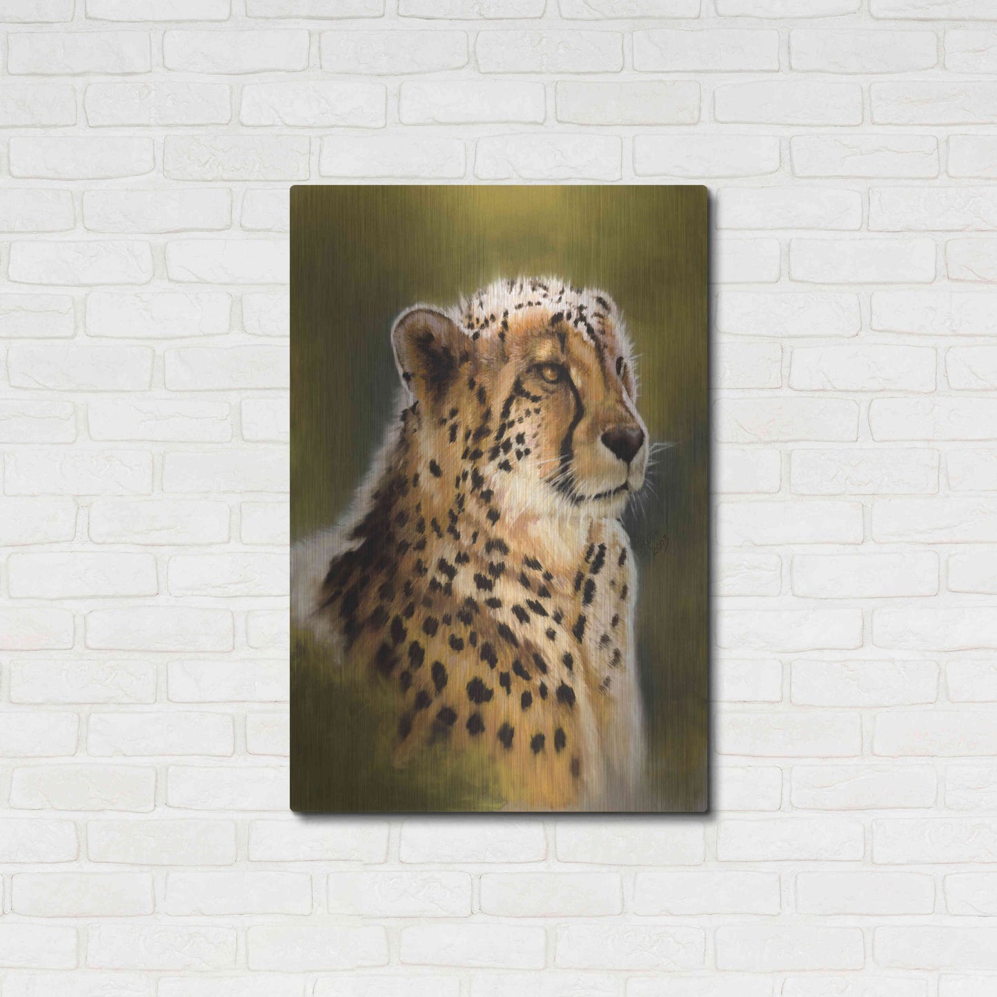 Luxe Metal Art 'Morning's Glow' by Barbara Keith, Metal Wall Art,24x36