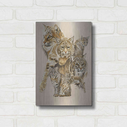 Luxe Metal Art 'Rascal' by Barbara Keith, Metal Wall Art,12x16