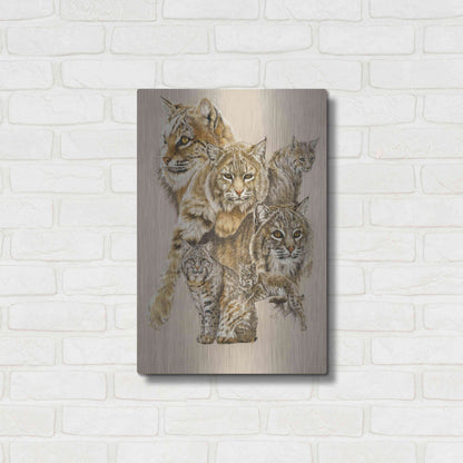 Luxe Metal Art 'Rascal' by Barbara Keith, Metal Wall Art,16x24