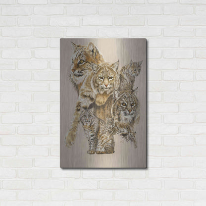 Luxe Metal Art 'Rascal' by Barbara Keith, Metal Wall Art,24x36
