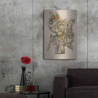 Luxe Metal Art 'Rascal' by Barbara Keith, Metal Wall Art,24x36