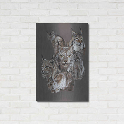 Luxe Metal Art 'Rogue' by Barbara Keith, Metal Wall Art,24x36