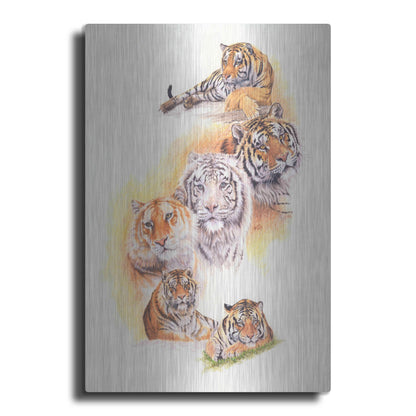 Luxe Metal Art 'Six Pack' by Barbara Keith, Metal Wall Art