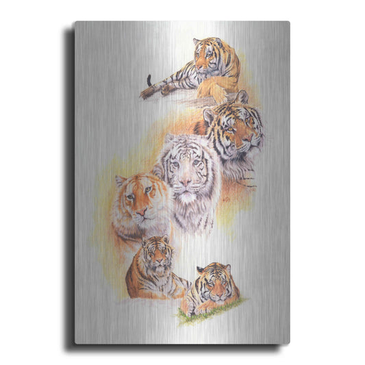 Luxe Metal Art 'Six Pack' by Barbara Keith, Metal Wall Art