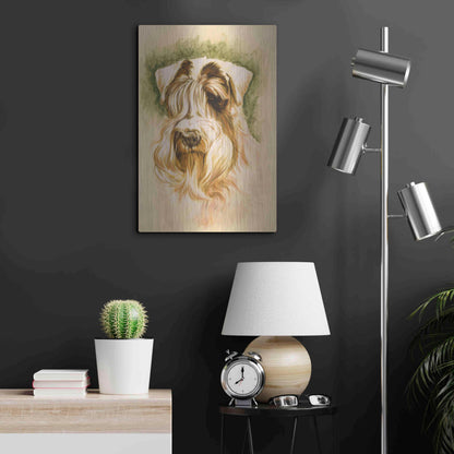 Luxe Metal Art 'Sealyham Terrier' by Barbara Keith, Metal Wall Art,16x24